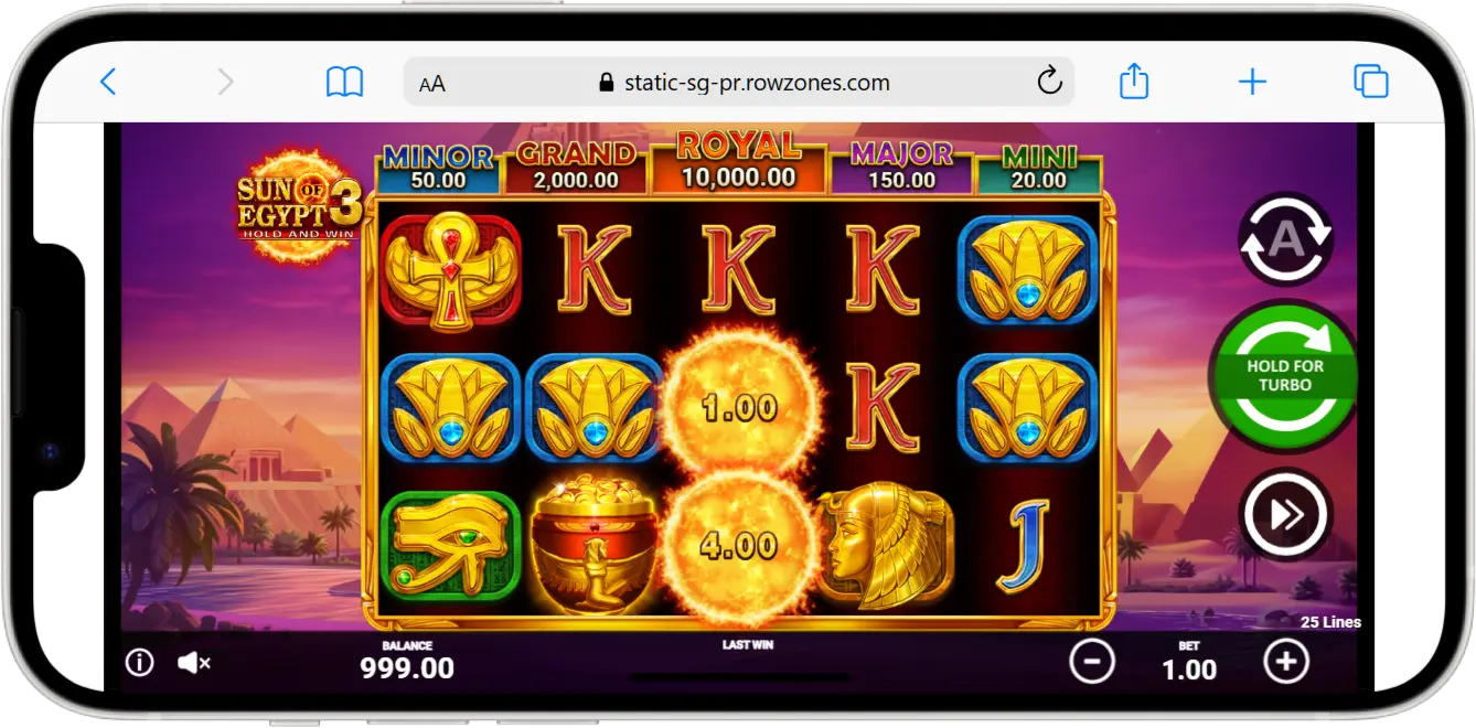 Play Sun of Egypt 3 Slot at Casino Mate Sun of Egypt 3 at Casino Mate