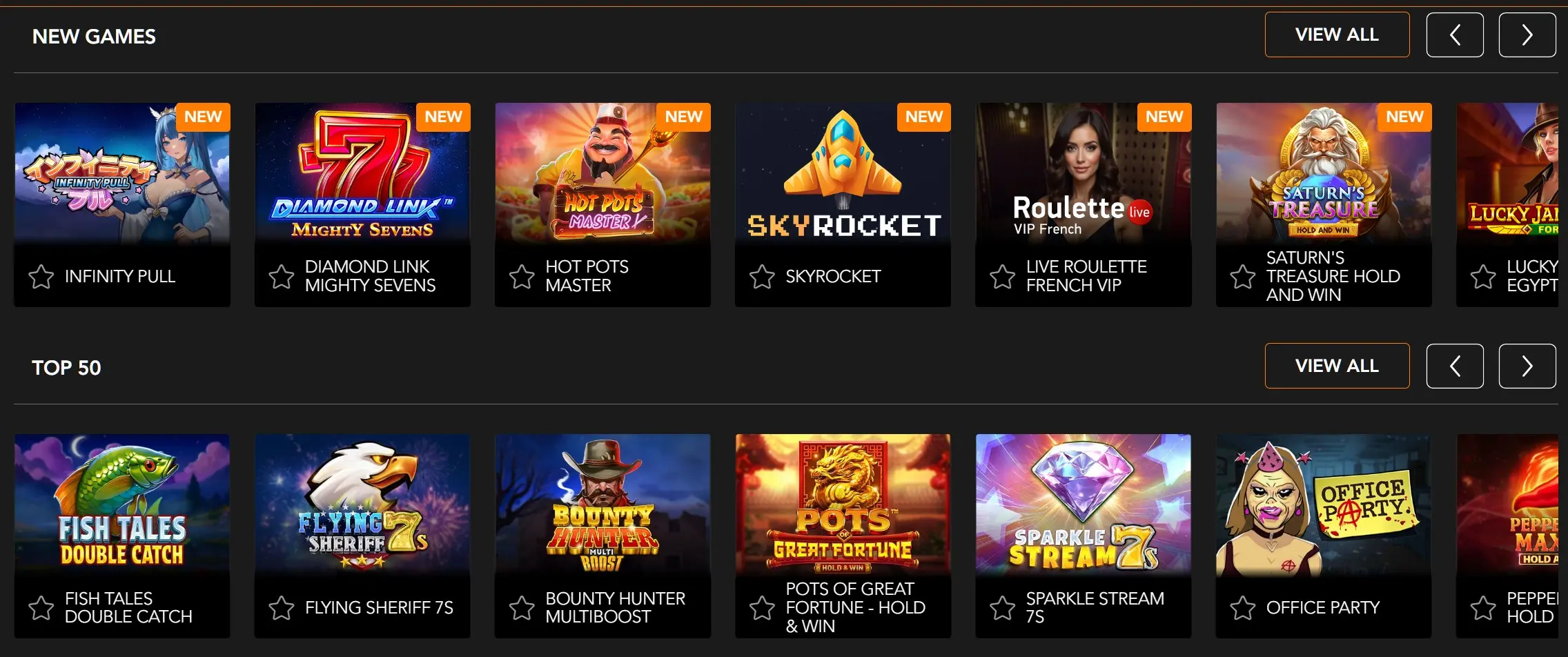 King Johnnie Casino Games