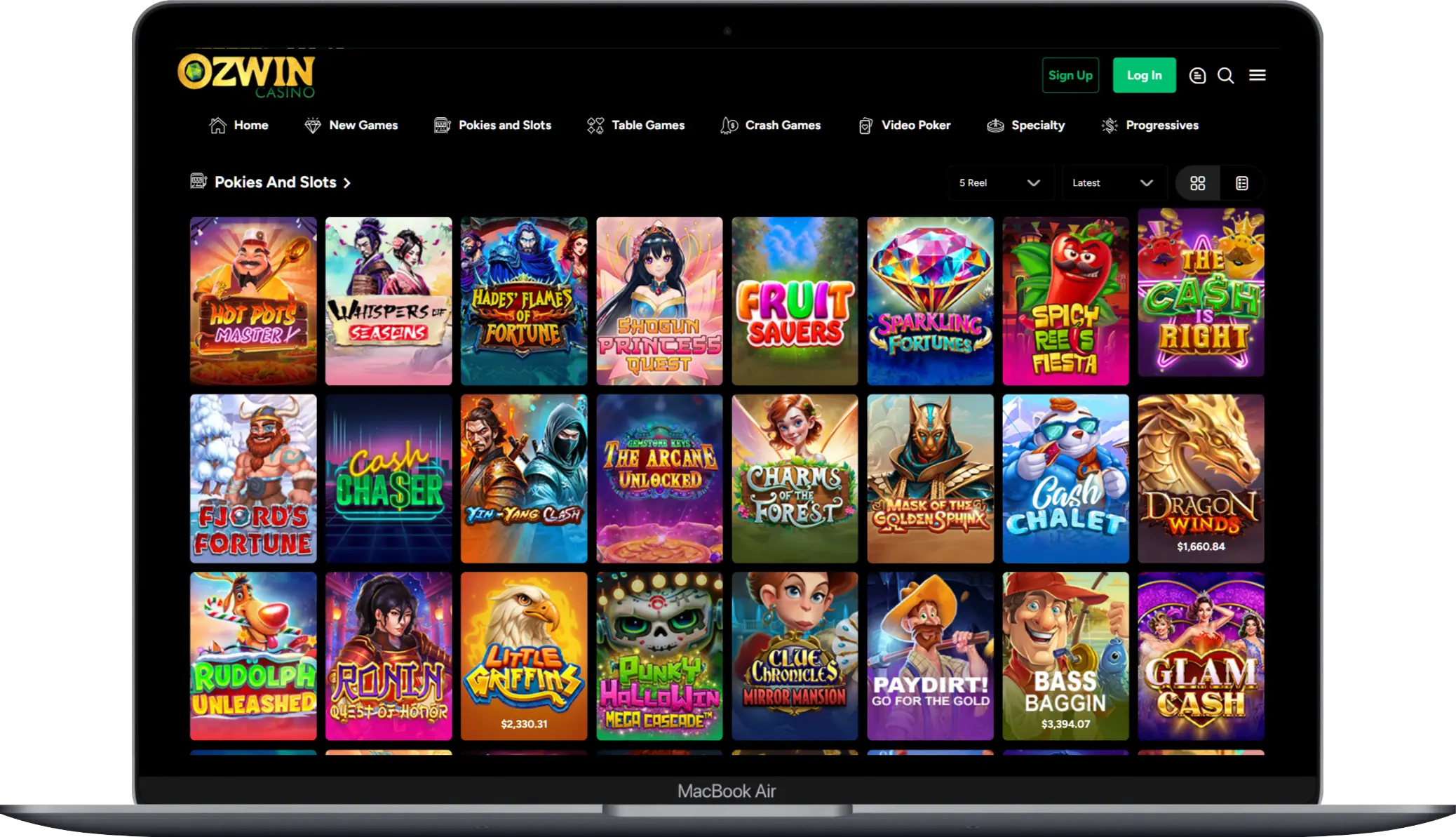 Explore Games at Ozwin Casino Ozwin Casino Games