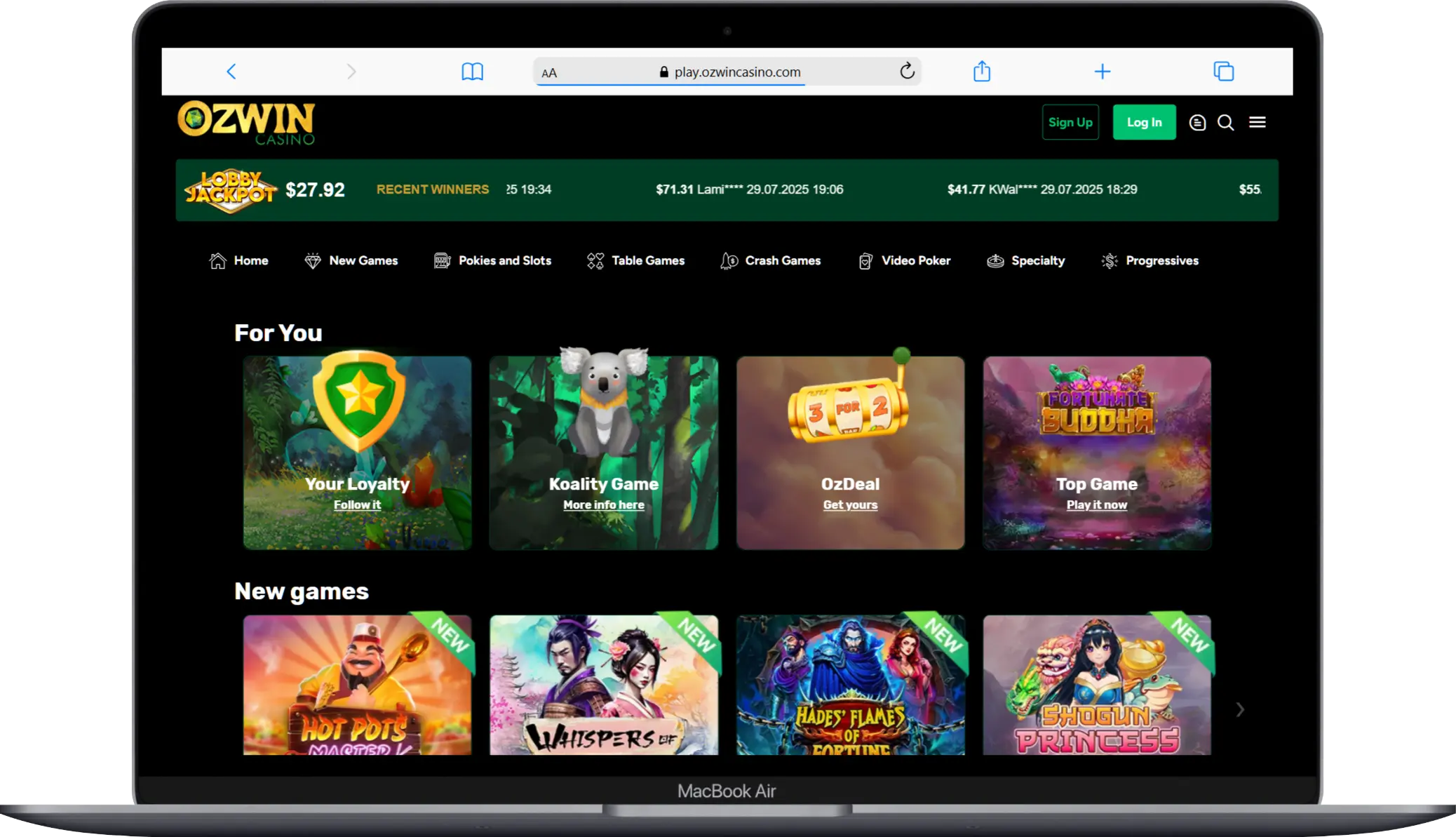 Visit the Official Ozwin Casino Website Official Ozwin Casino Site