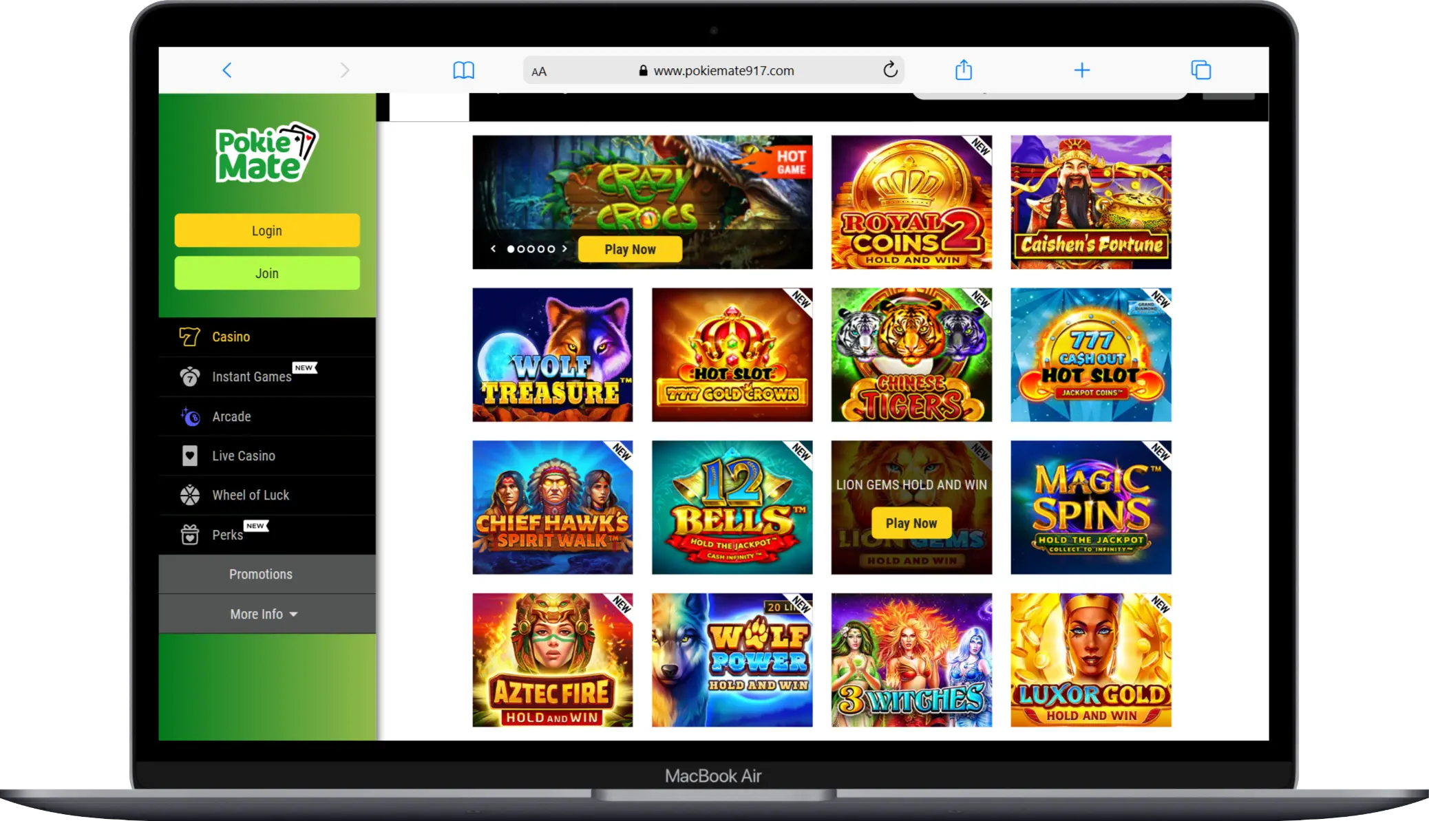 Explore Games at Pokie Mate Casino Pokie Mate Casino Games