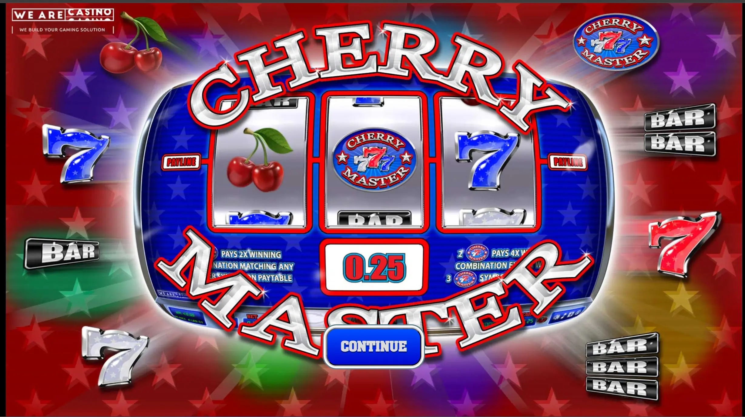 Cherry Master slot screenshot