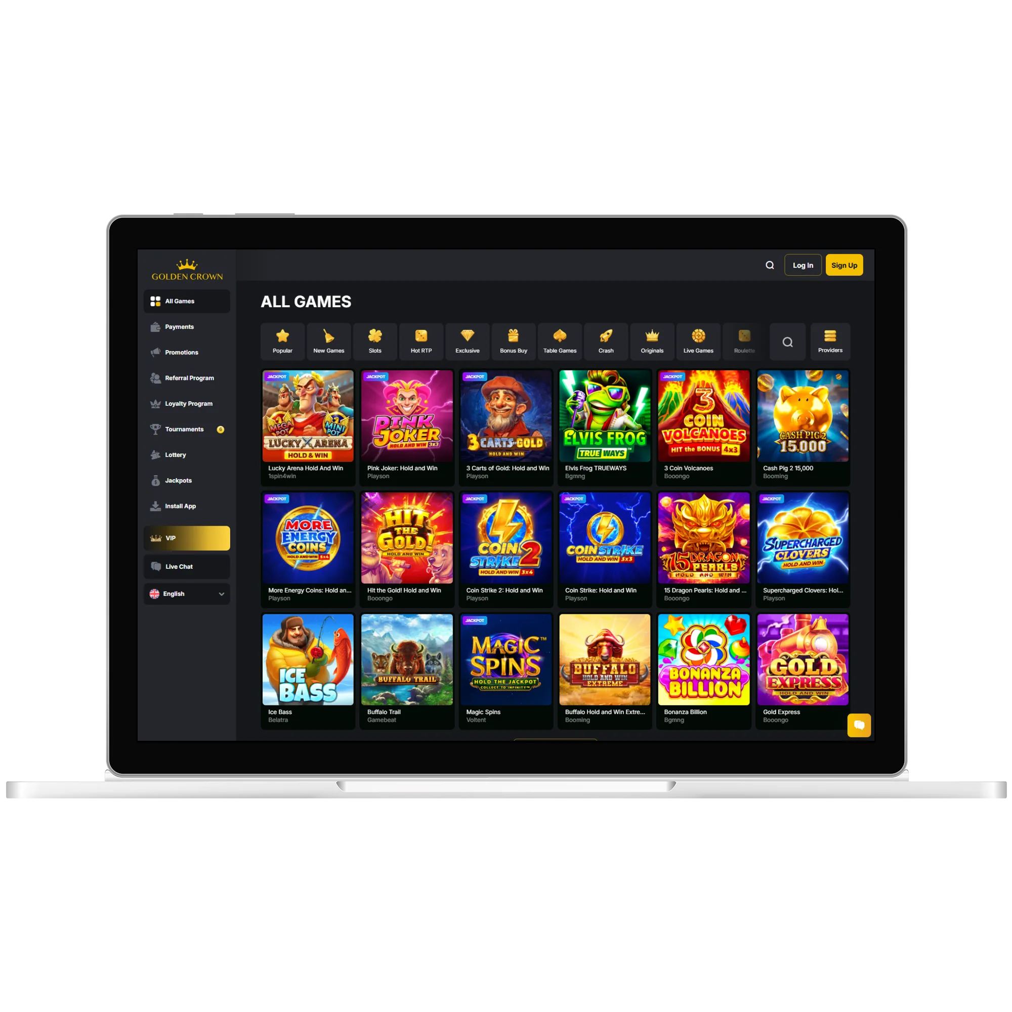 Golden Crown Casino Games