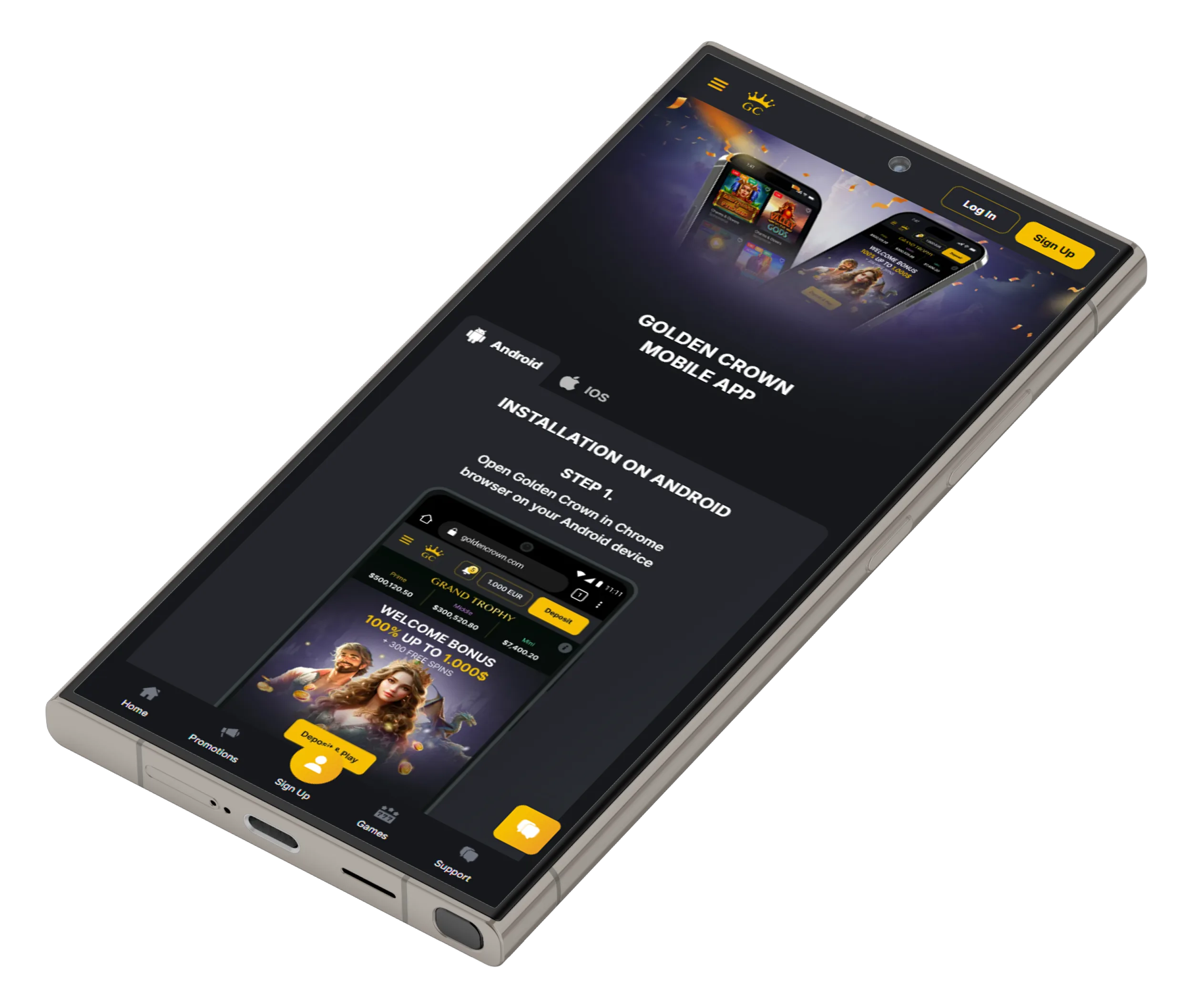Golden Crown Casino Mobile